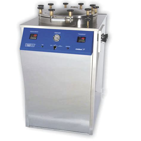 uso de autoclave de laboratorio